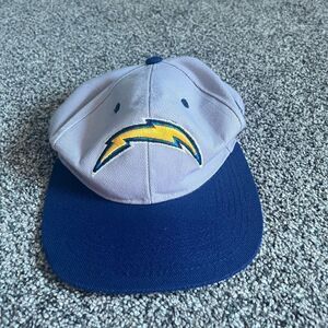 NFL chargers adjustable hat